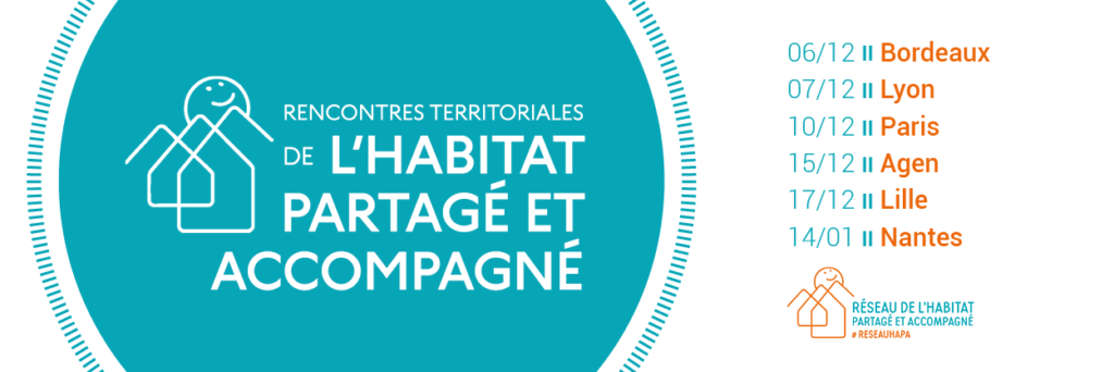 SAVE THE DATE pour les rencontres territoriales de l'habitat partagé et accompagné !